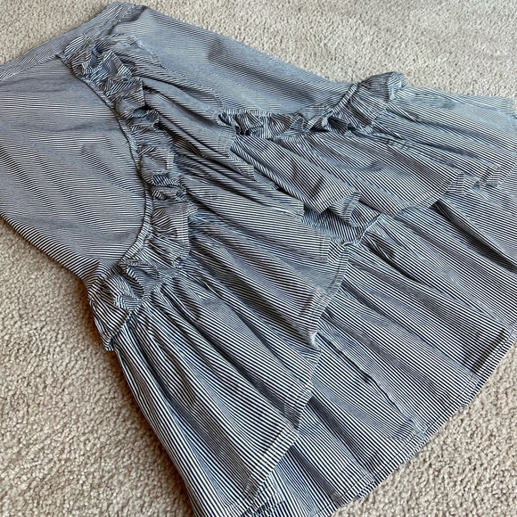 BP Flounce Ruffle Trim Midi Skirt - Picture 5 of 10